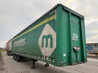 Van Hool 2005 Van Hool mega schuifzeiler met liftas &amp; kooiaap aansluiting